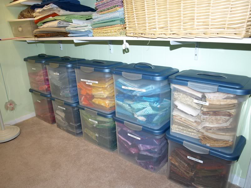 I call this the color wall