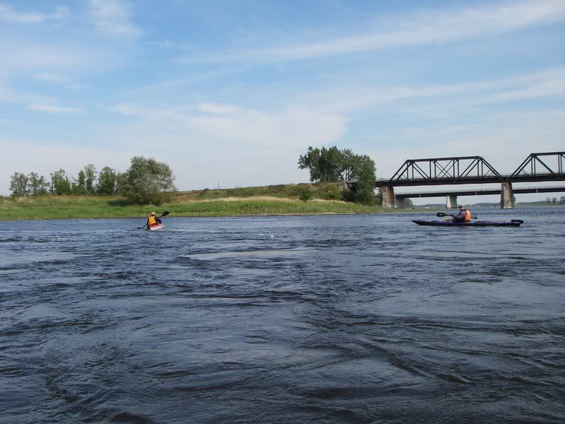 Courant a l'ile Bourdon