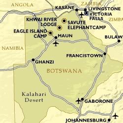 The location of our camps