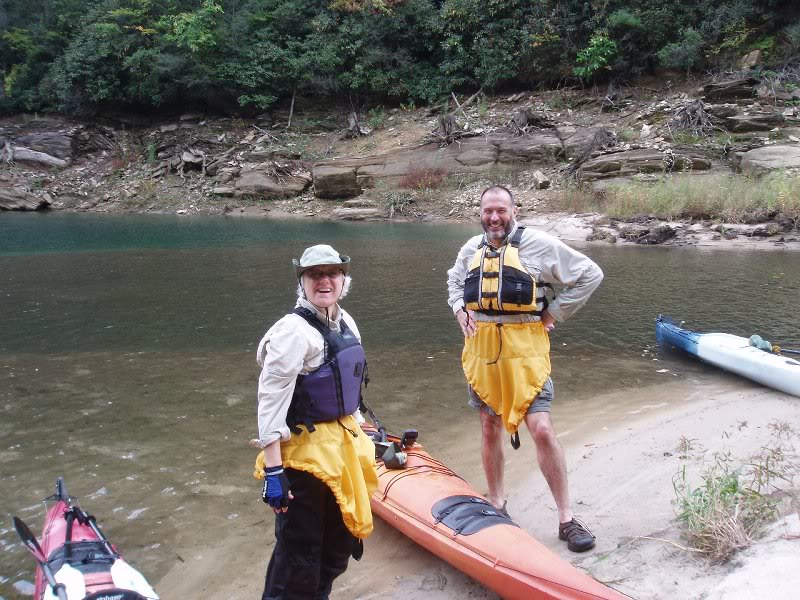 Mike on Jocassee,10-08 003