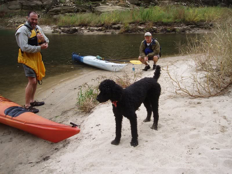 Mike on Jocassee,10-08 004