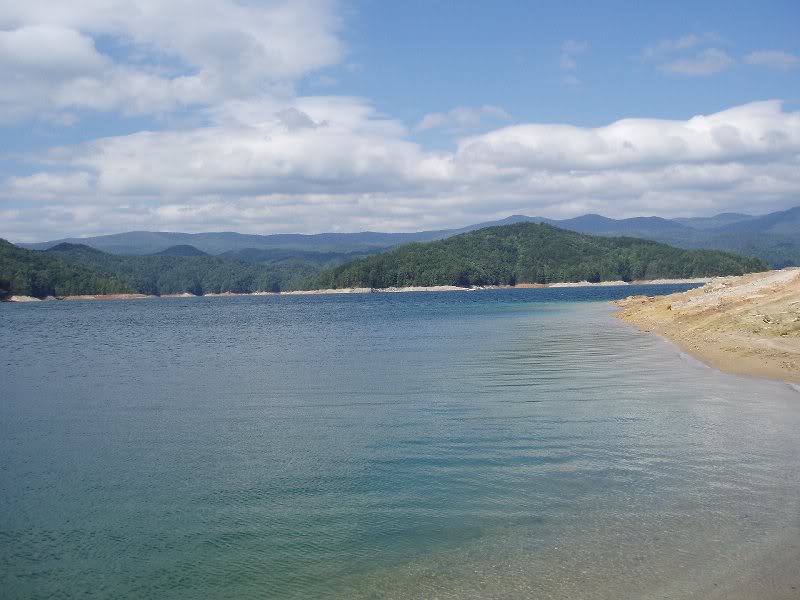 Mike on Jocassee,10-08 009