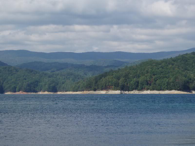 Mike on Jocassee,10-08 010