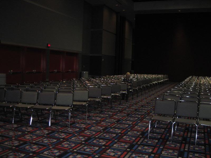 We were the first ones at schoolhouse