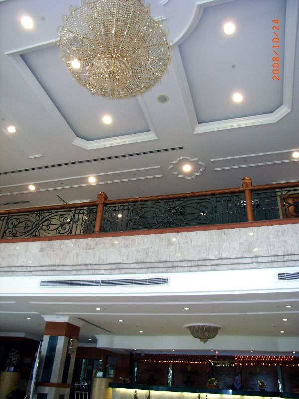 Lobby of my hotel