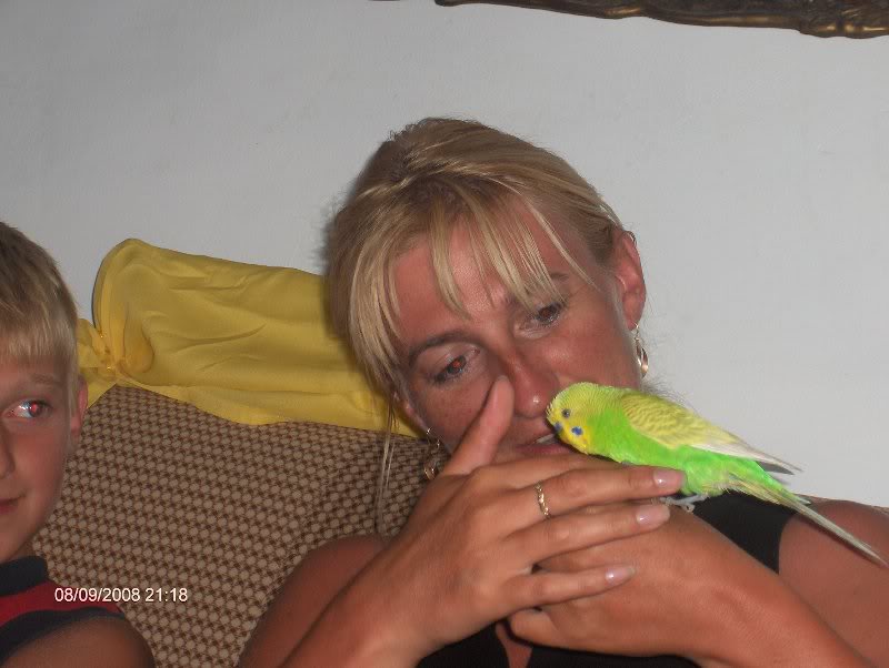 Coco, foarte atasat de prietena mea