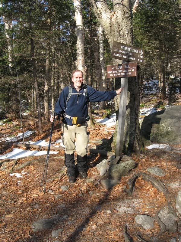 Junction, Dean Trail and Monroe Trail, we went up Dean