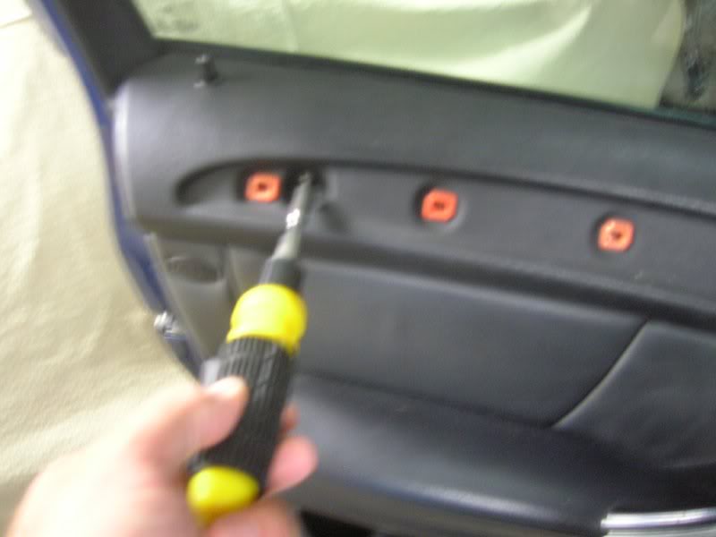 Door panel removal part 2