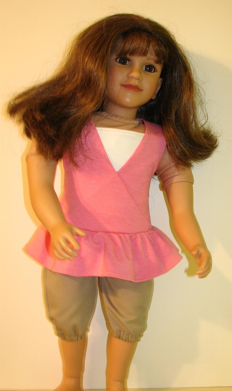 A's doll with outfit