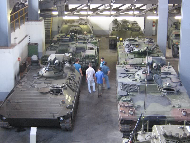 Mowag Tornado (left) + Mowag Trojan (right)