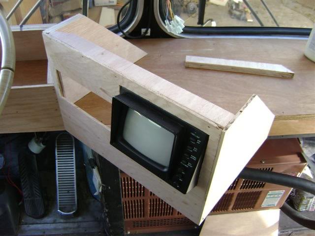 GPS and Stereo Cabinet