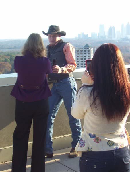 Dad taking a picture...