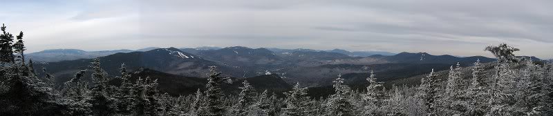 Panorama from summit