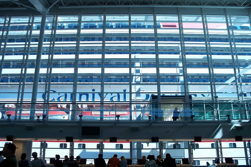 Port of Miami - waiting to board the ship