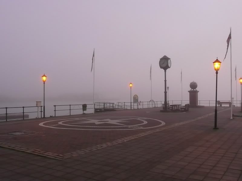 early morning and the fog is king