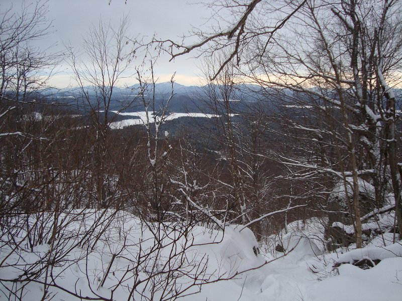 View from near the top