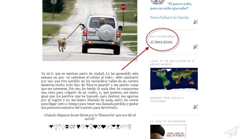 17 usuarios en l�nea