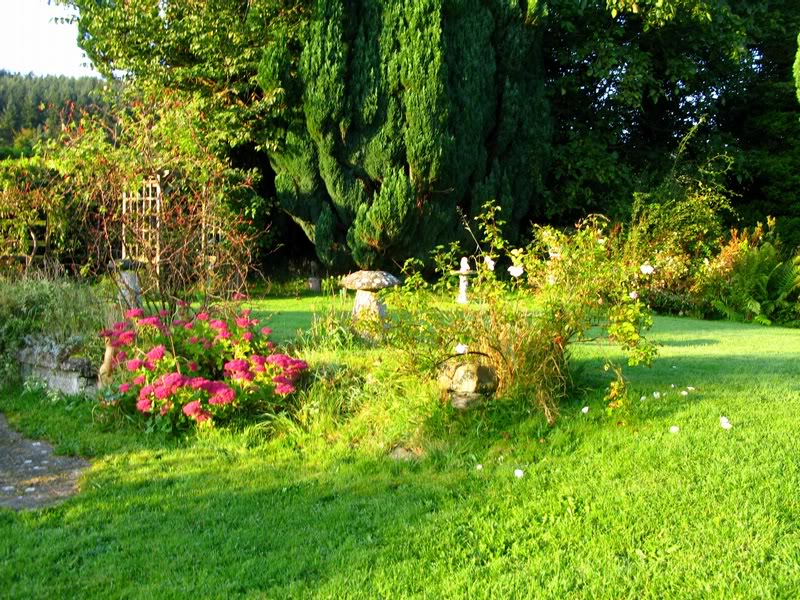 Lower Broughton Farm garden morning light 2008 sep 29 c