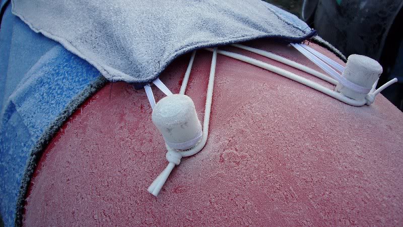 't was koud buiten ....