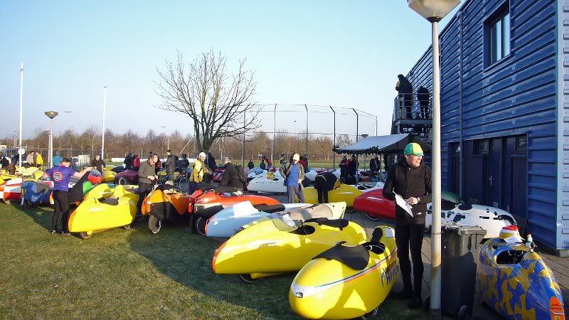 verzamelen voor de tocht ....