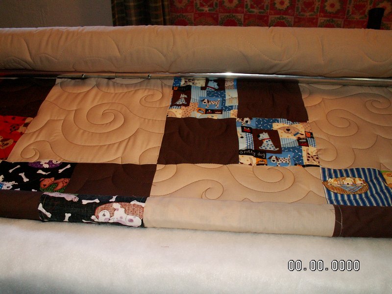 dwirling on marylous quilt