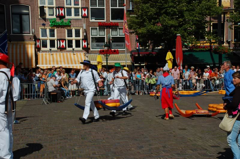 Cheesemarket, where else but Alkmaar.