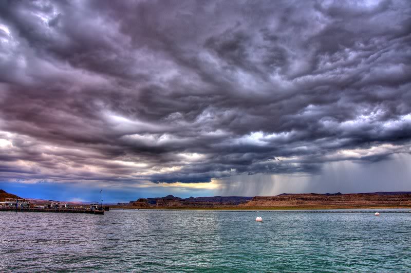 Storm at Lake Powell