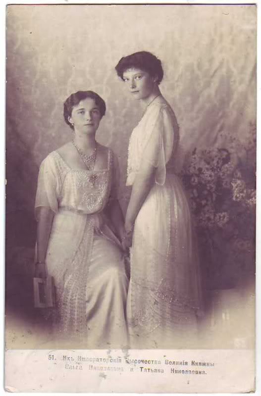 Grand Duchesses Olga & Tatiana 1913