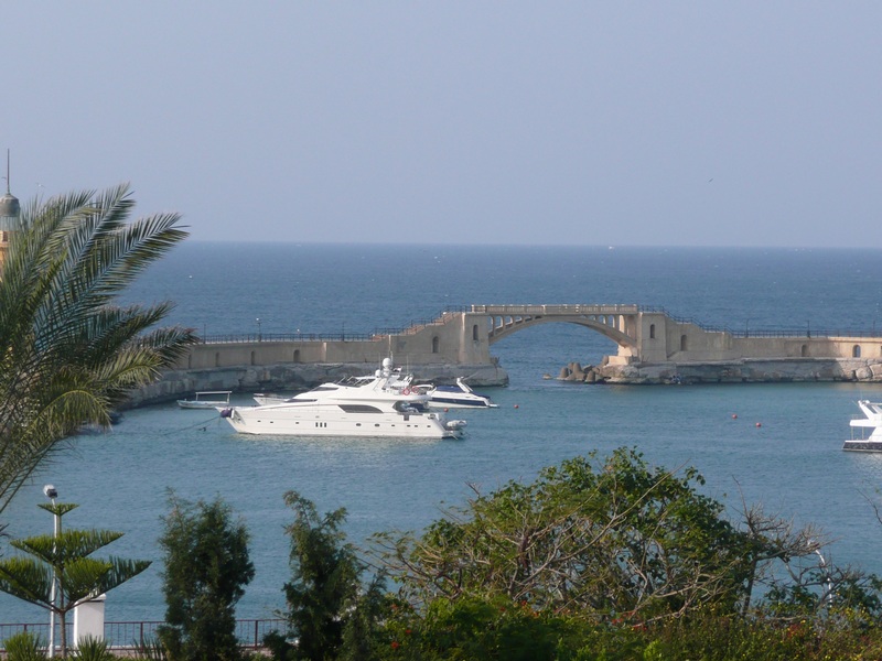 View of the Meditteranean from Salamlek Palace