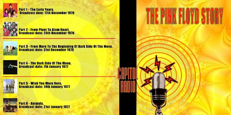 Capitol Radio - The Pink Floyd Story - Front, all parts