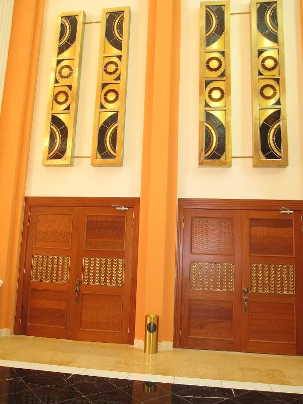 Entrance to the theatre