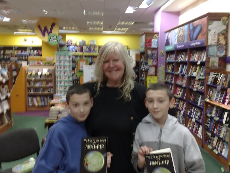 Ash and Josh at book signing