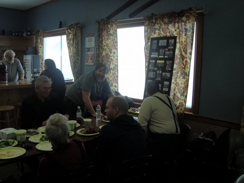 Dave with his dad to his left
