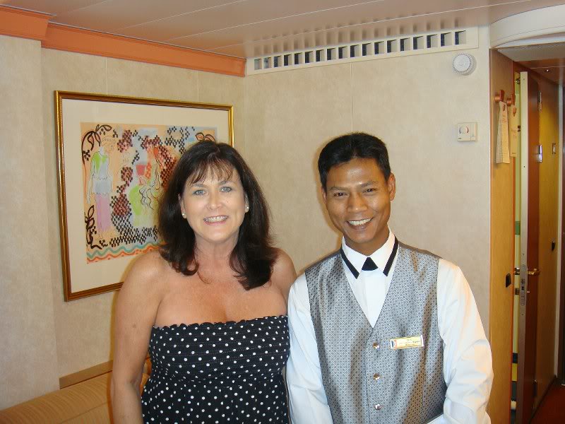 Our cabin steward Eka