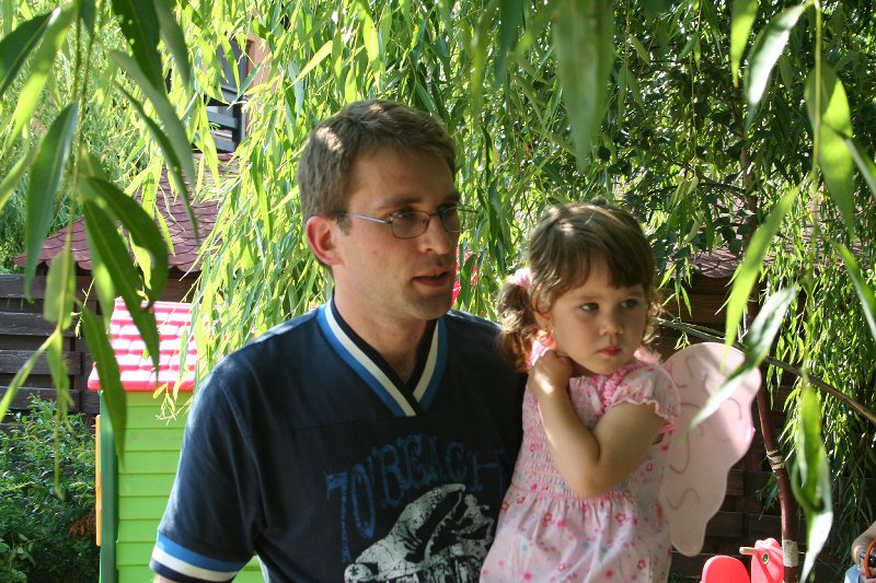 Prima serbare la gradi - fluturas cu tati