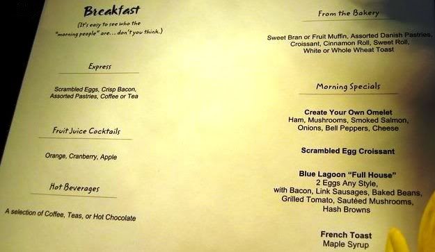 BlueLagoonBreak fast