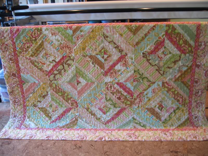 Donna J sherbet log cabin