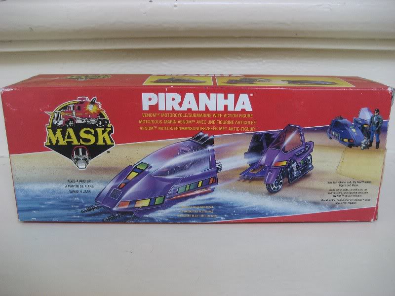 MASK - Piranha MIB - Unused Condition - Neuf en bo��te