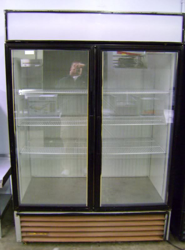 True Refrigerator Model GDM-49 2 door glass