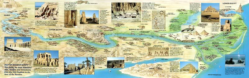 egypt map 500