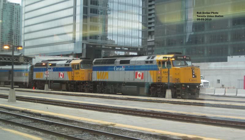 VIA power for The Canadian 09-09-10