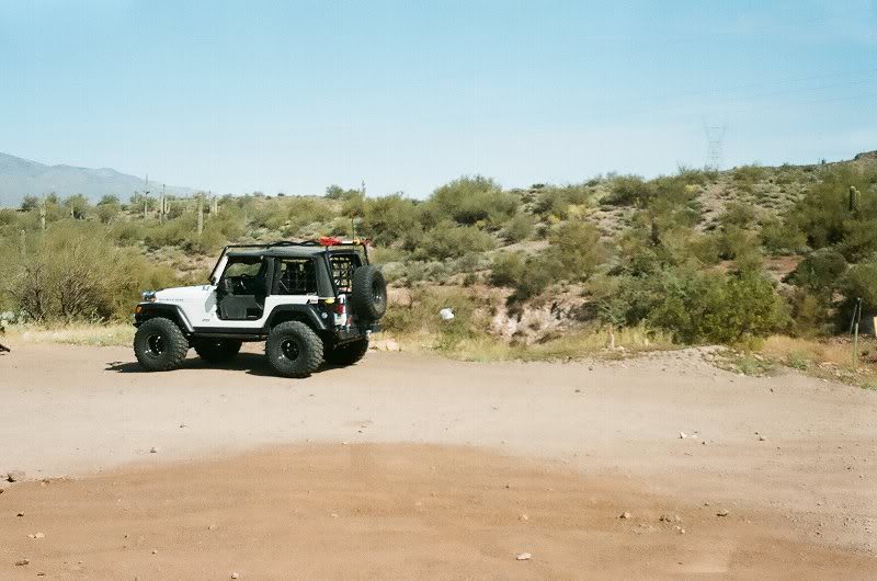 He parked way over there. A sign of things to come.