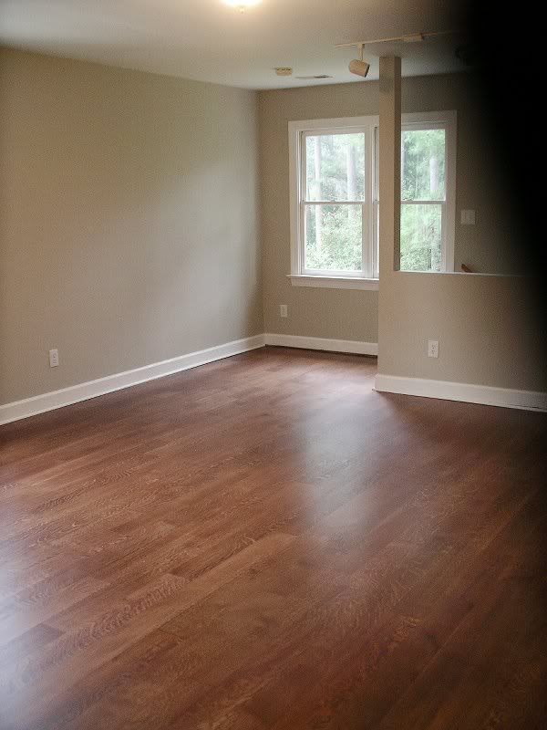 Bonus room after the custom Duraseal stain and 2 coats ...