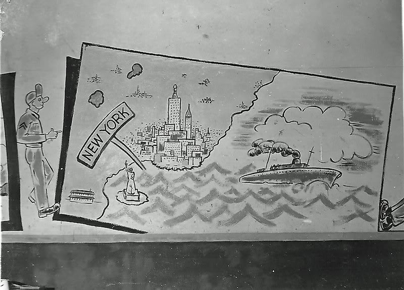 21 November 1942 - To Camp Kilmer, New Jersey.