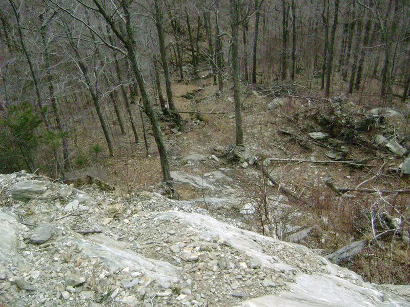 Looking down from the first pitch