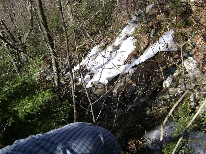 Steep area, but no slide