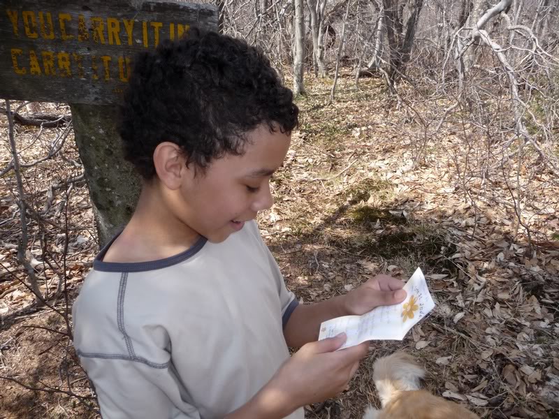 09-CINDY LEFT A PACKAGE WITH A NOTE