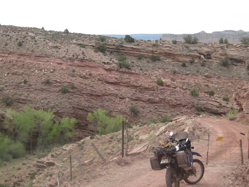 Gate above Granite Creek