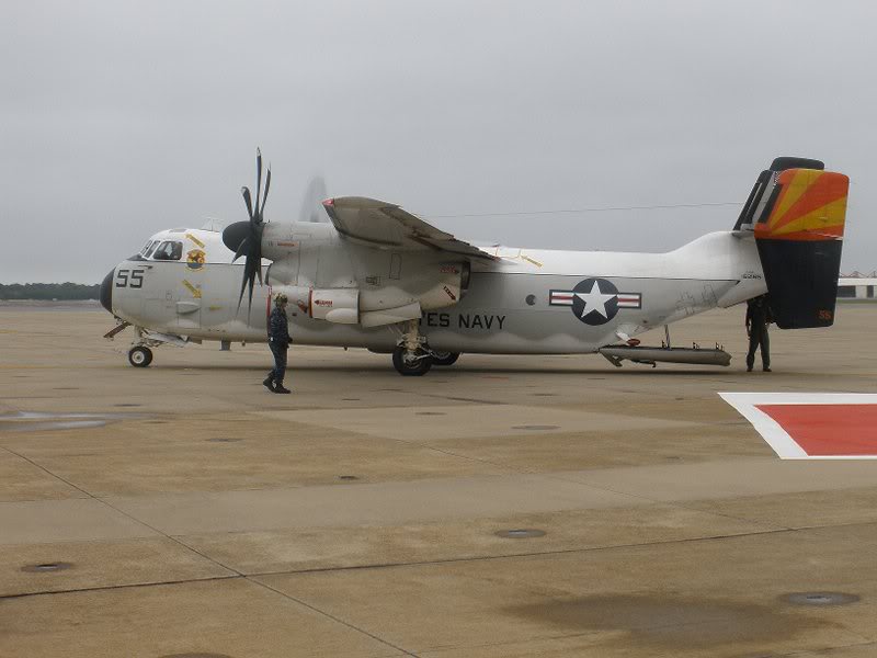 C-2A Greyhound "COD" ready for boarding