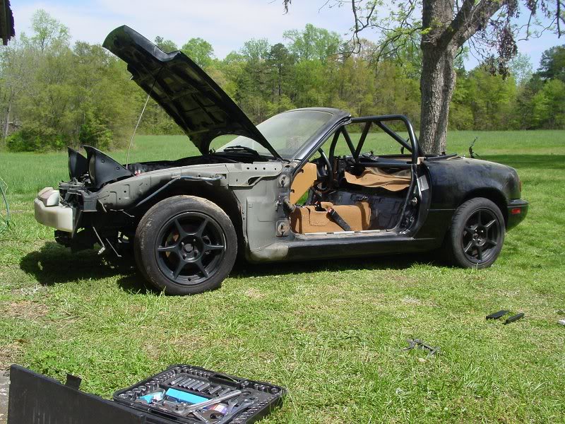 Hour after previous gutting photos